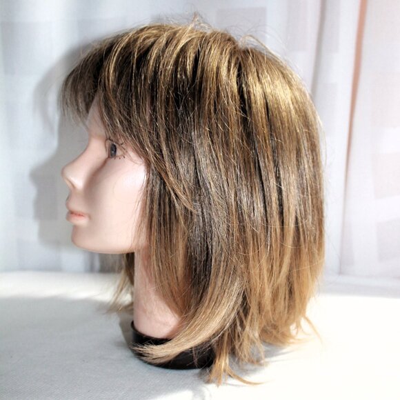 Synthetic Above-Shoulder Shag Wig - Picture 1 of 6